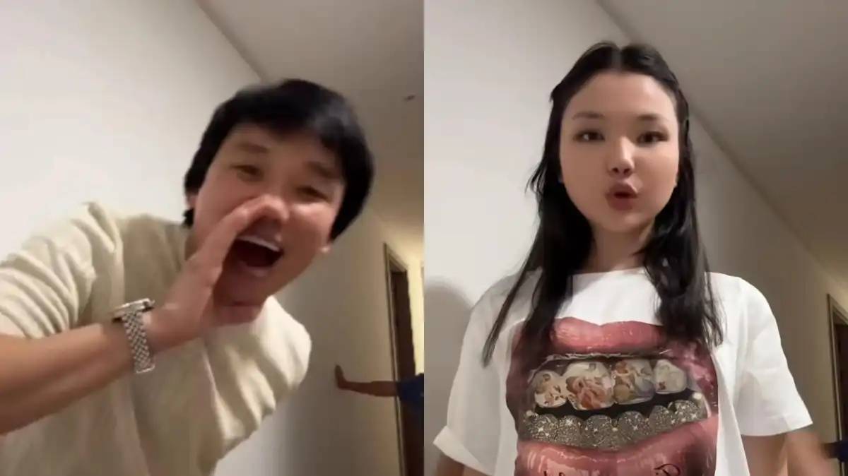 «Күшті шыққан»: Қайрат Нұртас қызымен бірге тренд түсірді