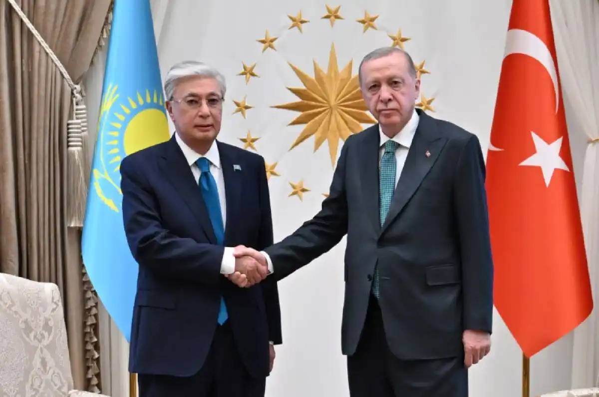 Қасым-Жомарт Тоқаев пен  Режеп Тайип Ердоған келіссөз жүргізді