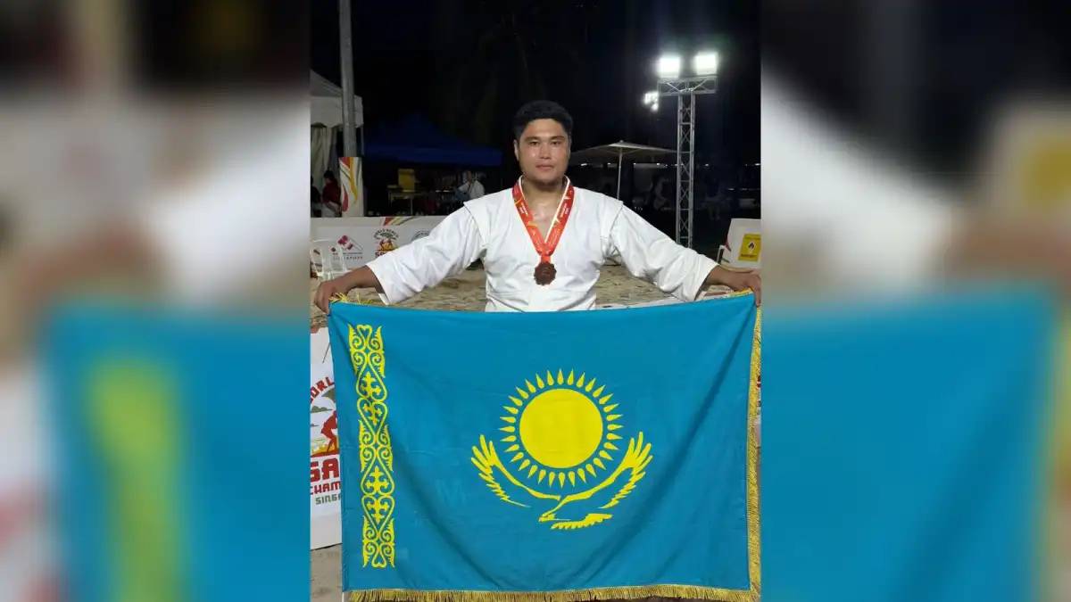 Ұлттық ұлан жауынгері самбодан әлемдік додада қола жүлдегер атанды