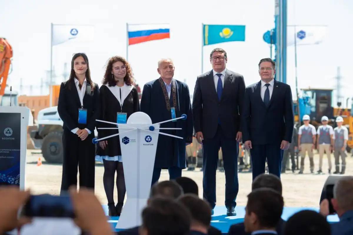 Елімізде алғашқы АЭС құрылысы ресми түрде басталды