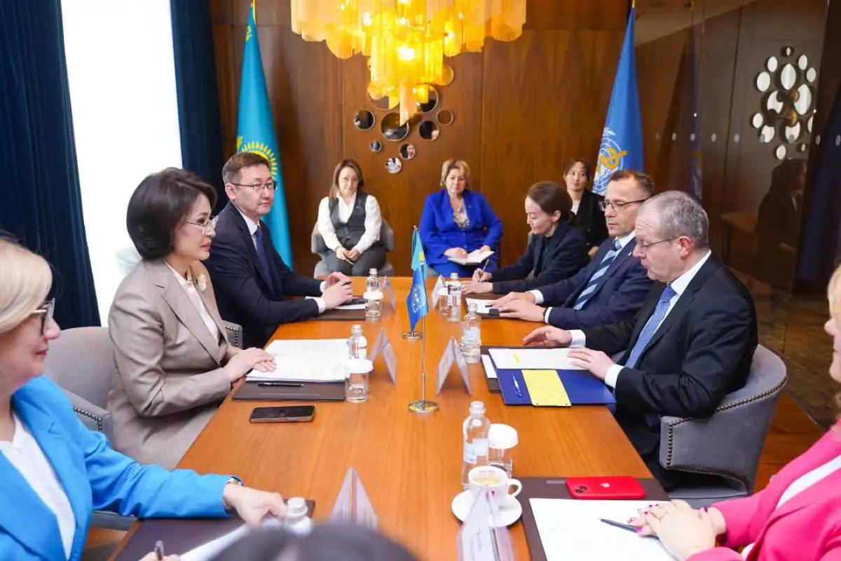 Денсаулық сақтау министрлігі мен ДДҰ ынтымақтастық стратегиясына қол қойды