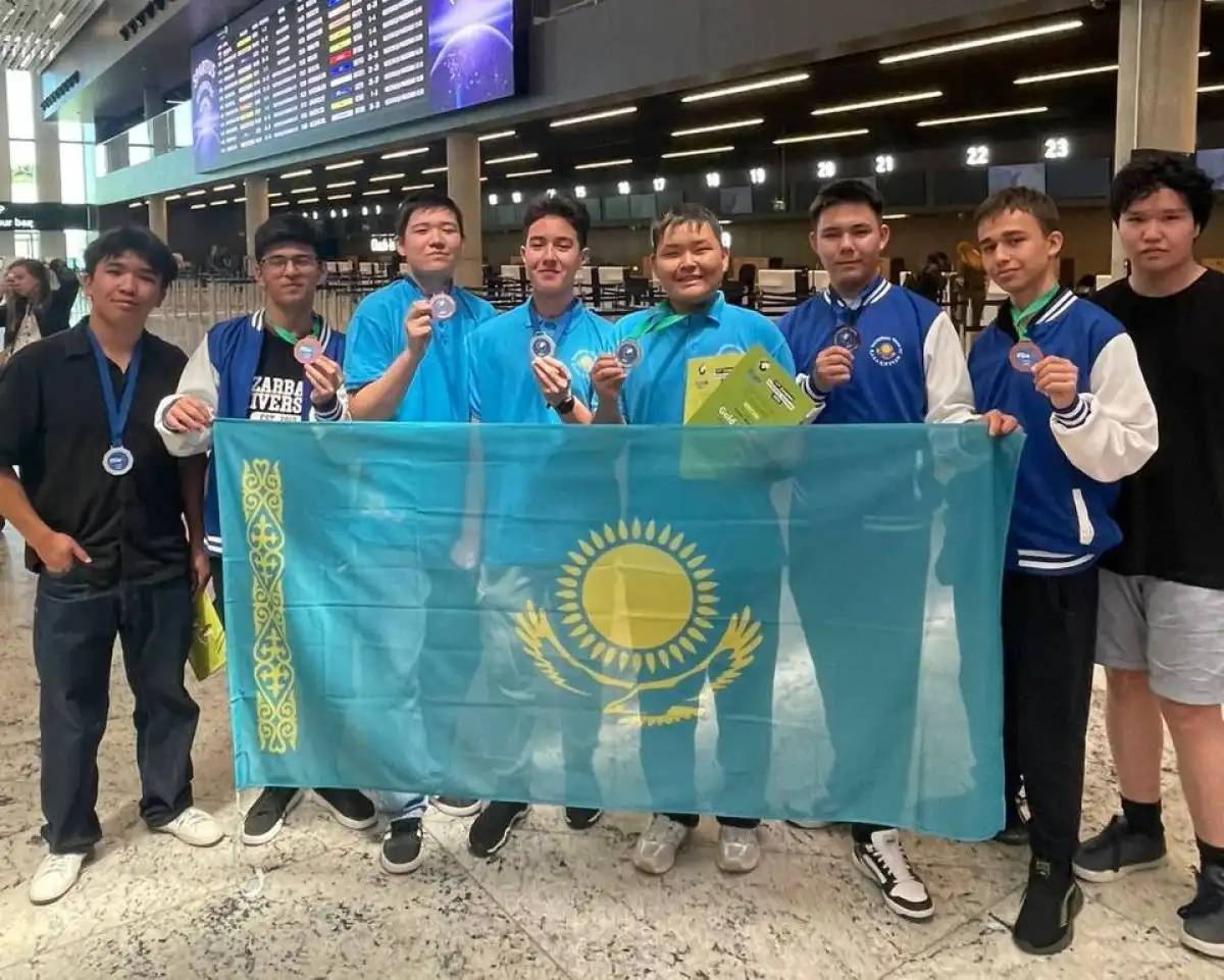 Қазақстандық оқушылар Еуропа олимпиадасында жеті медаль жеңіп алды