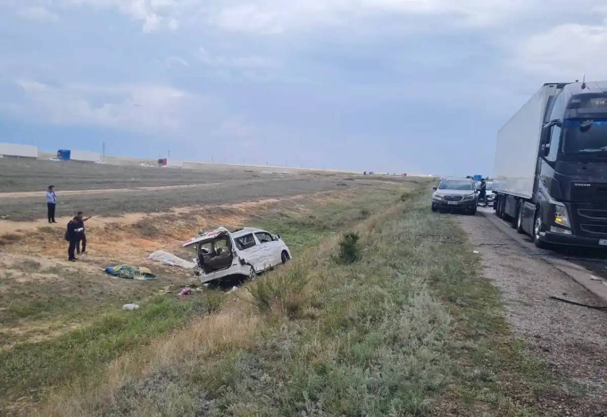 Ақтөбе облысында жол апатынан 4 адам қаза тапты