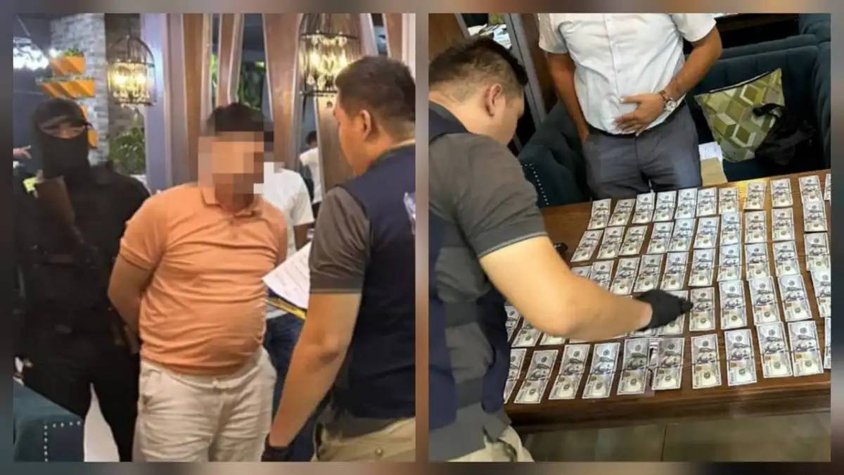 «6 900 АҚШ доллары»: Түркістанда полиция бопсалау қылмысына күдікті блогерді ұстады (ВИДЕО)