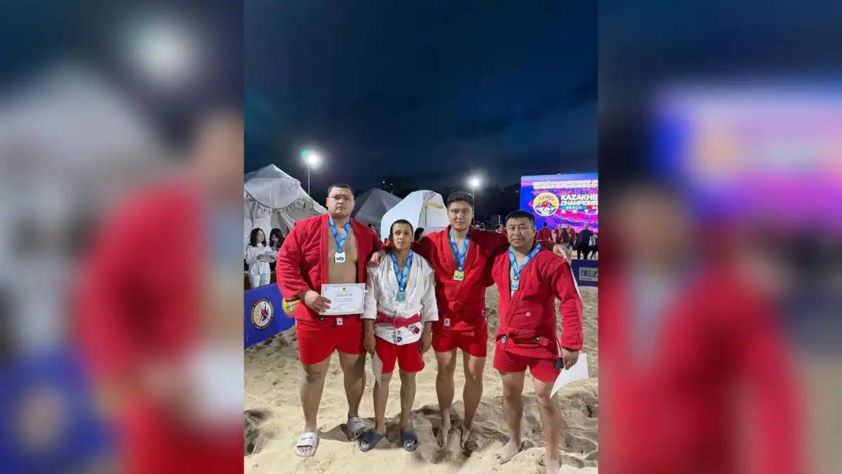 Әскери қызметшілер самбодан өткен Қазақстан чемпионатында жүлделі орындарға ие болды