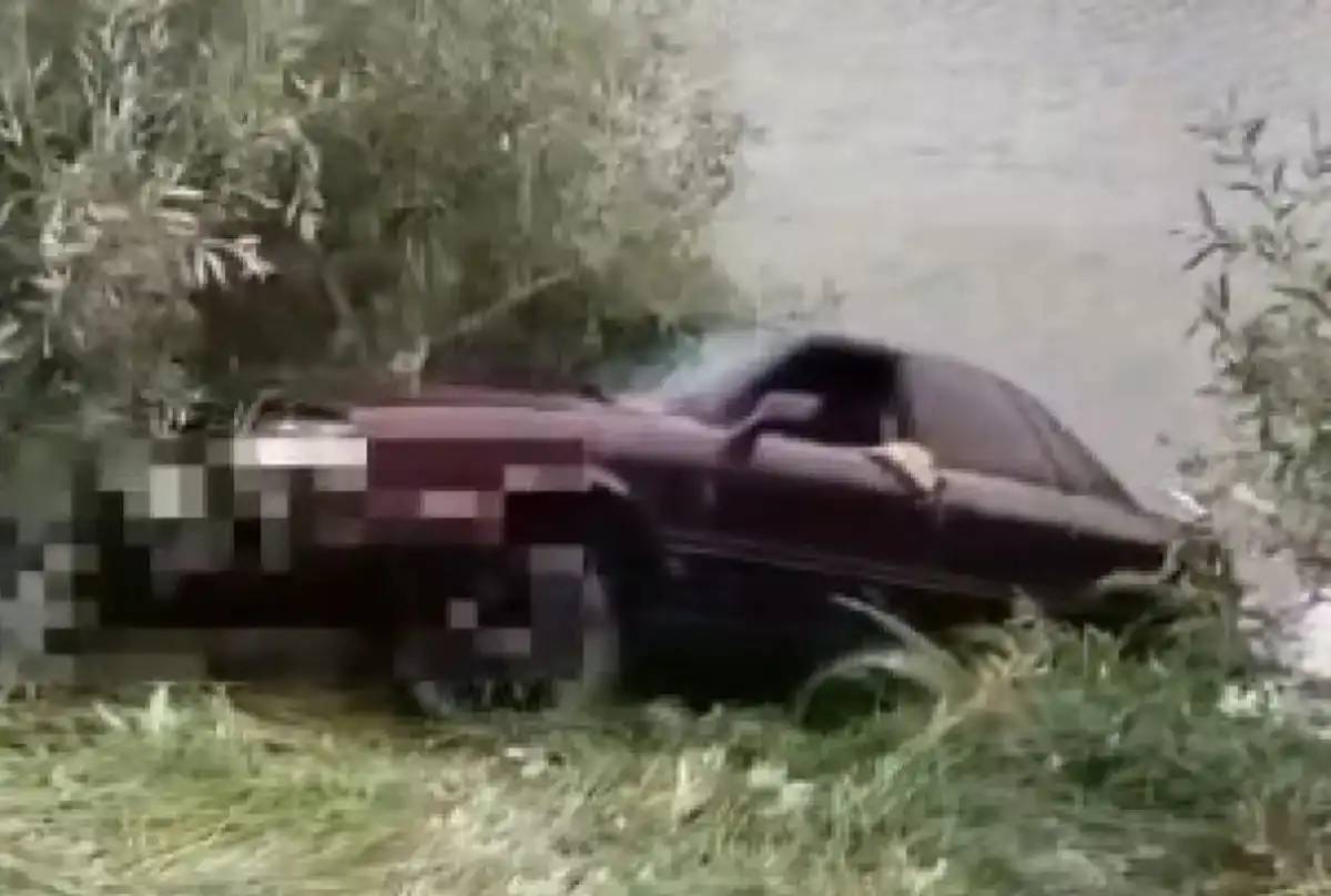 Құтқарушылар Есіл өзеніне түсіп кеткен көлікті алып шықты (ВИДЕО)