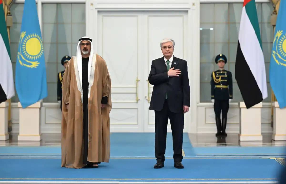 Қасым-Жомарт Тоқаев Абу Дабидің Тақ мұрагерін қарсы алды