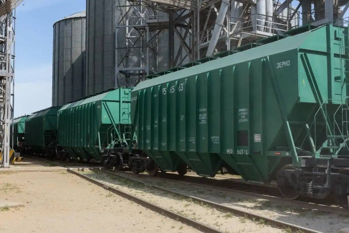 ҚХР- ға теміржол көлігімен астық жүктерін тасымалдау 46% өсті