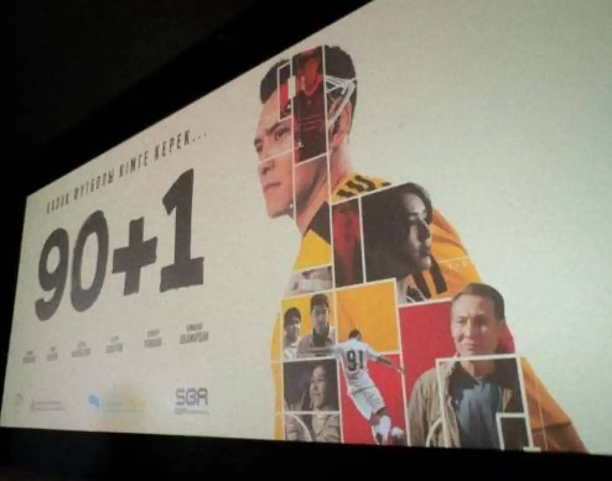 «90+1»: Қазақ футболы туралы алғашқы фильмнің тұсаукесері өтті