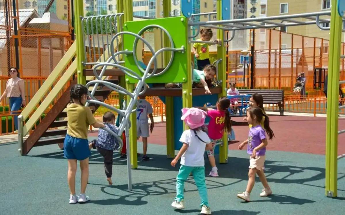 Елорданың «Сарайшық» ауданында жаңа аула ашылды