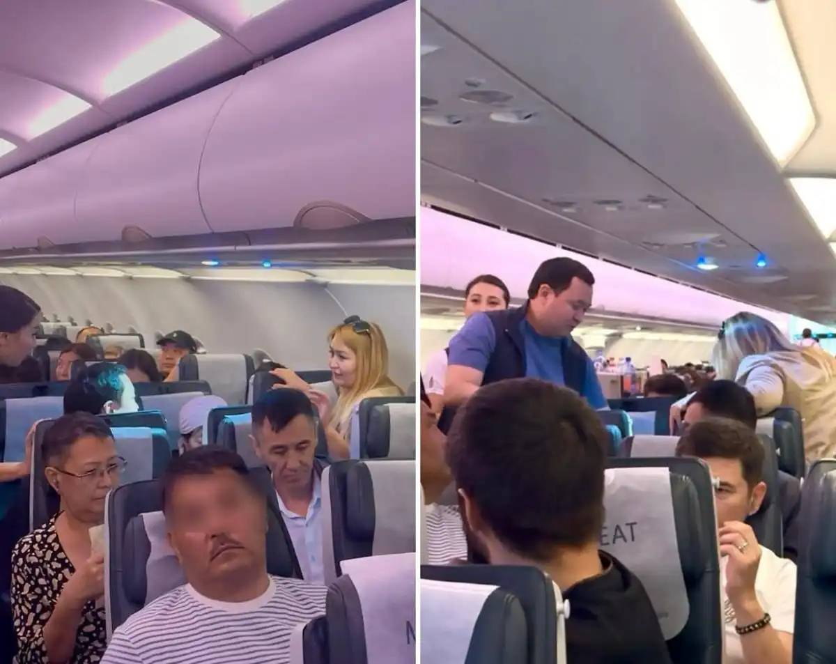 Дәрігерлер ұшақта есінен танып қалған жолаушыны аман алып қалды