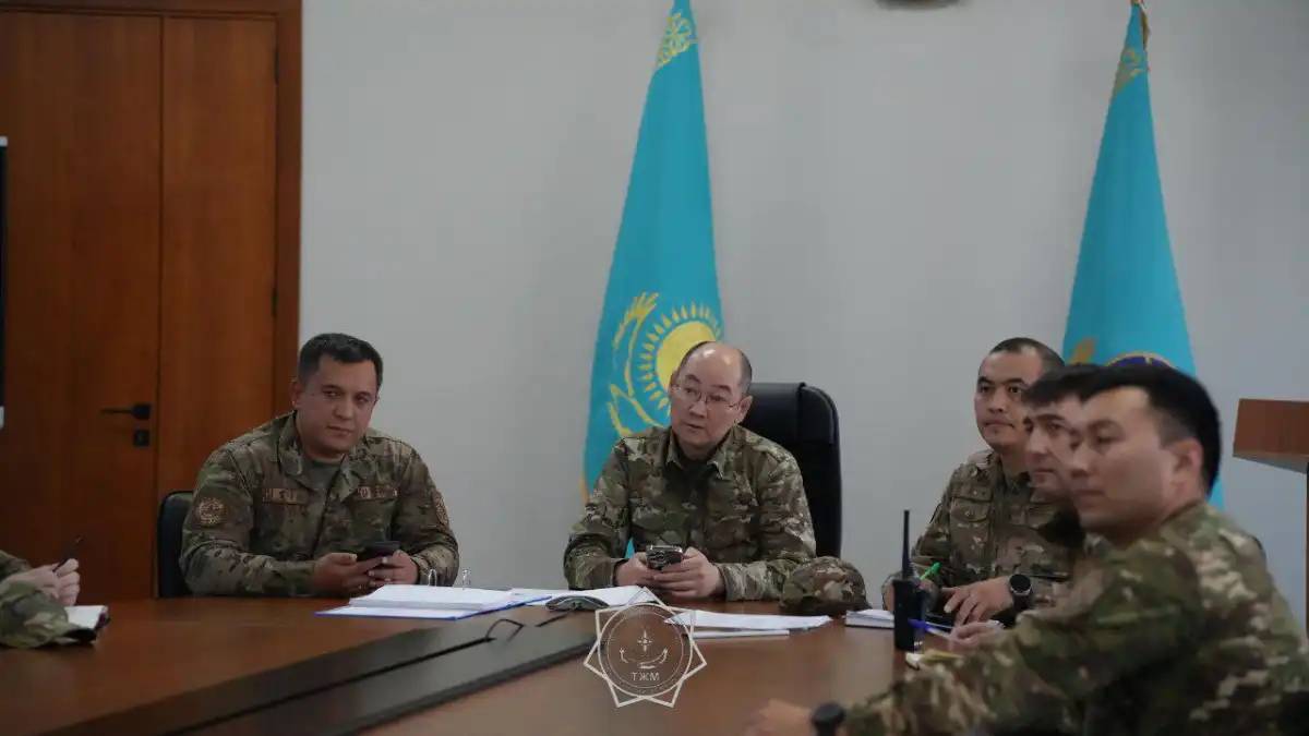 Жамбыл облысының ТЖД базасында жедел штаб құрылды