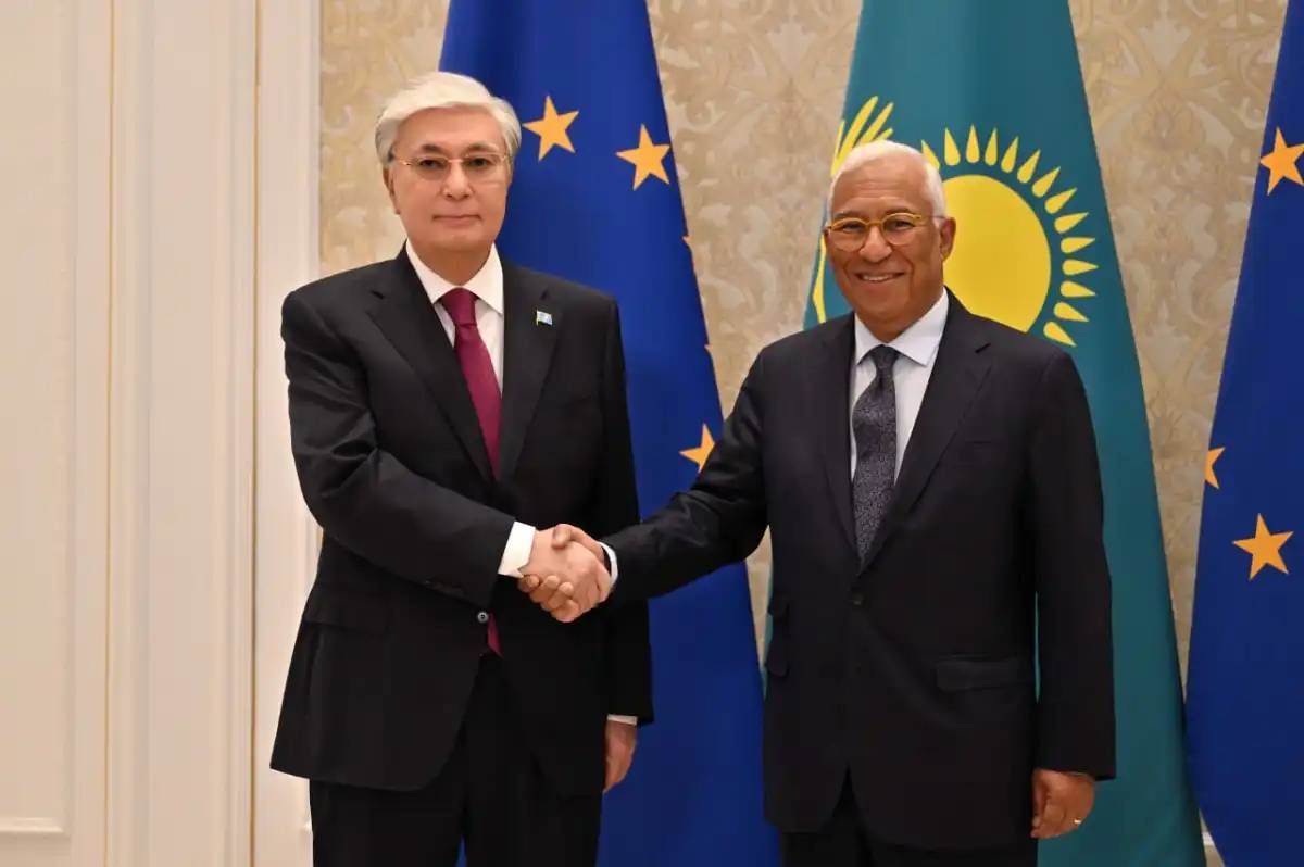 Қасым-Жомарт Тоқаев Еуропалық Кеңес президенті Антониу Коштамен кездесті