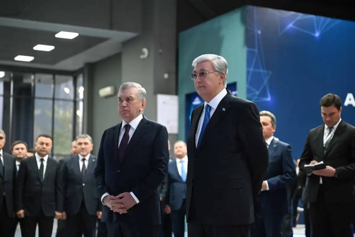 Қазақстан мен Өзбекстан президенттері AlmatyFairai көрмесіне барды