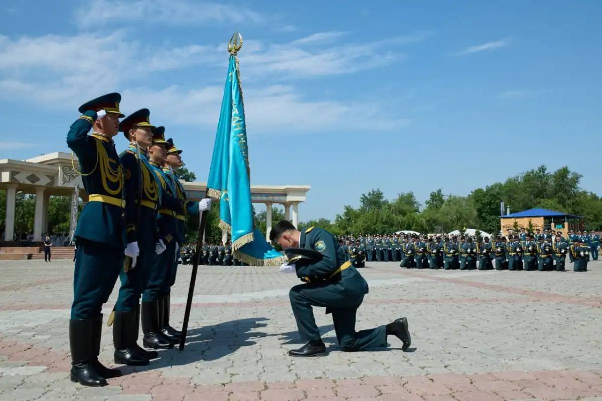 Ұлттық ұлан офицерлерінің қатары 200-ге жуық түлекпен толықты
