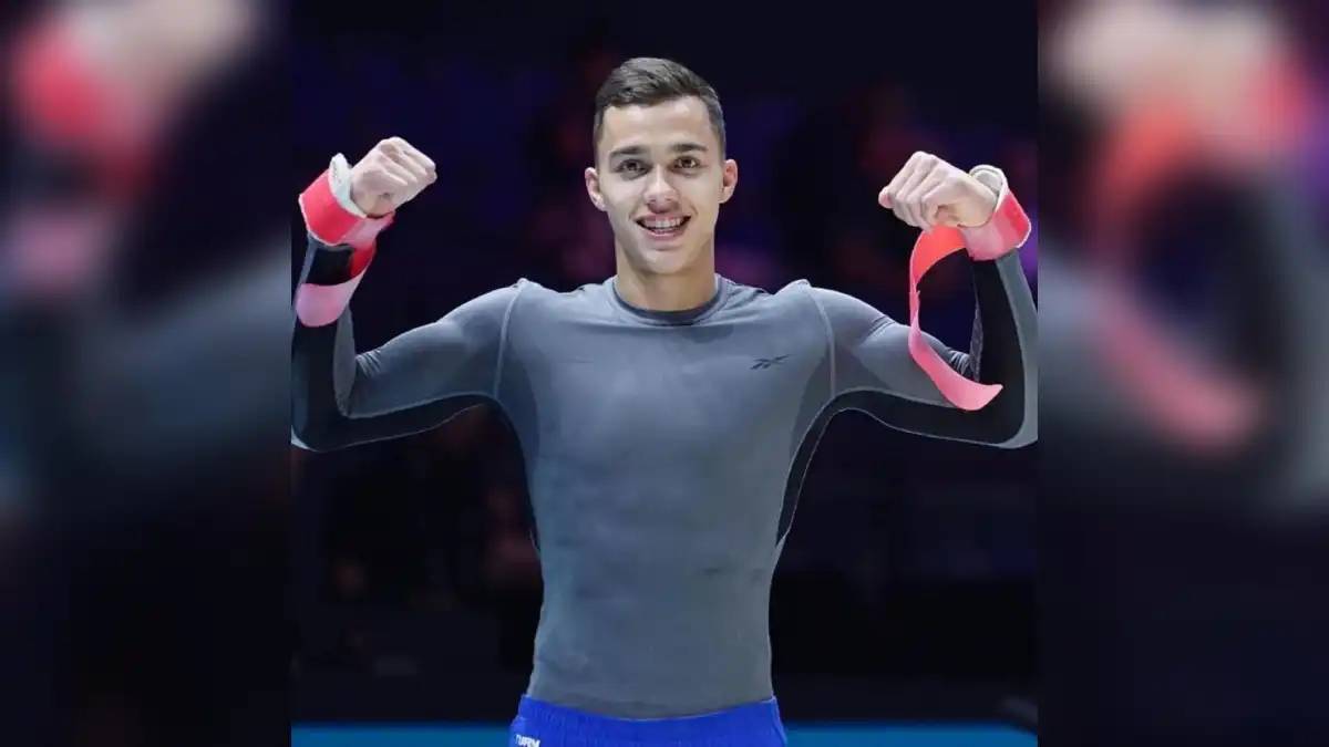 Гимнаст Милад Карими Азия чемпионатында күміс жүлдеге ие болды