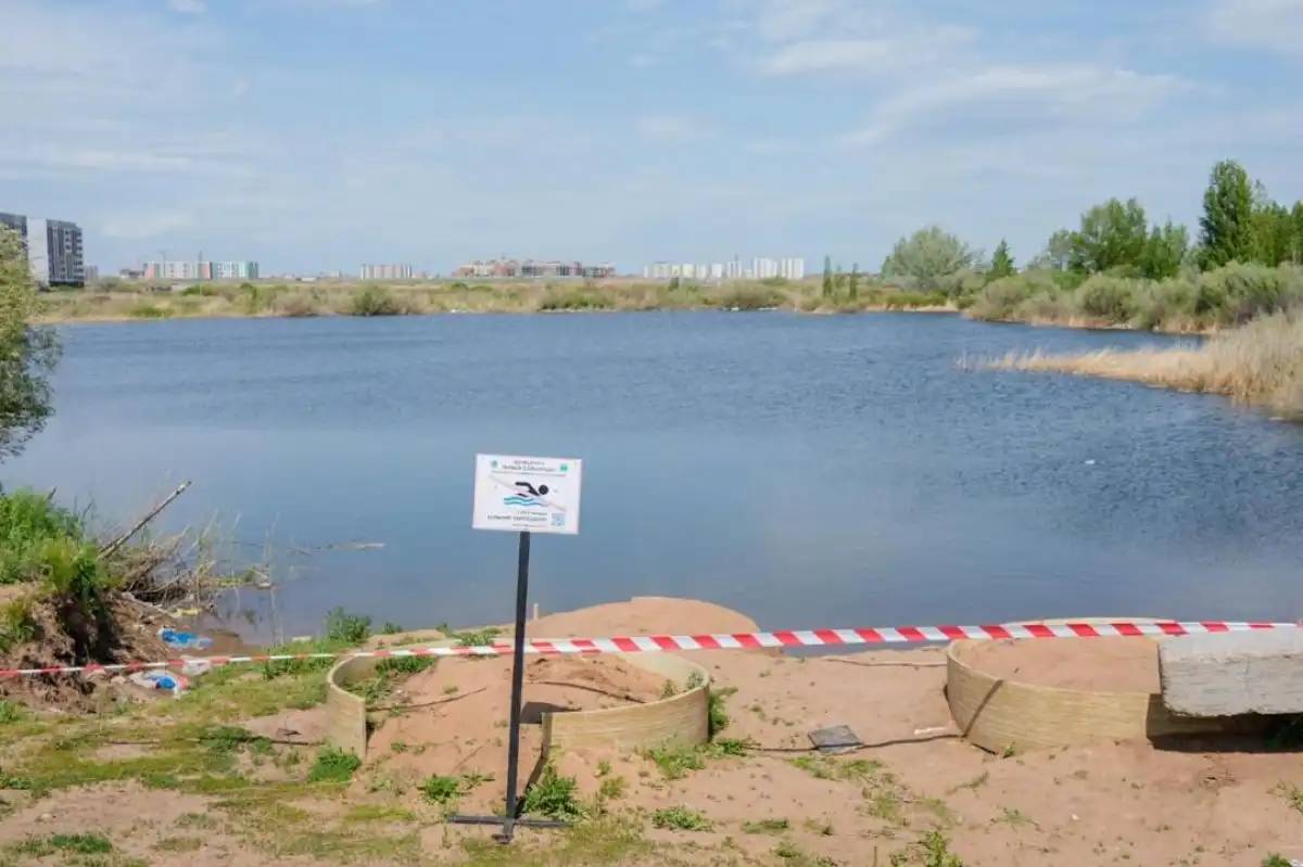 Астанада шомылуға рұқсат берілген орындар белгілі болды