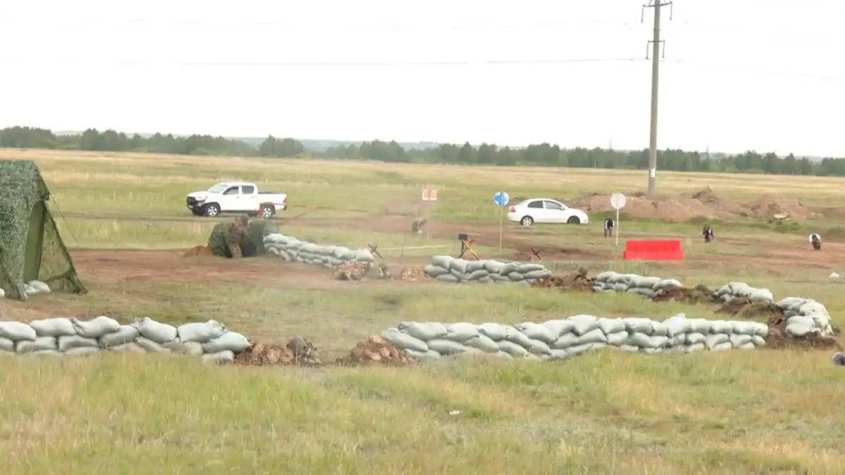 Елордада әскери міндеттілер тактикалық-арнайы оқу-жаттығу өткізді