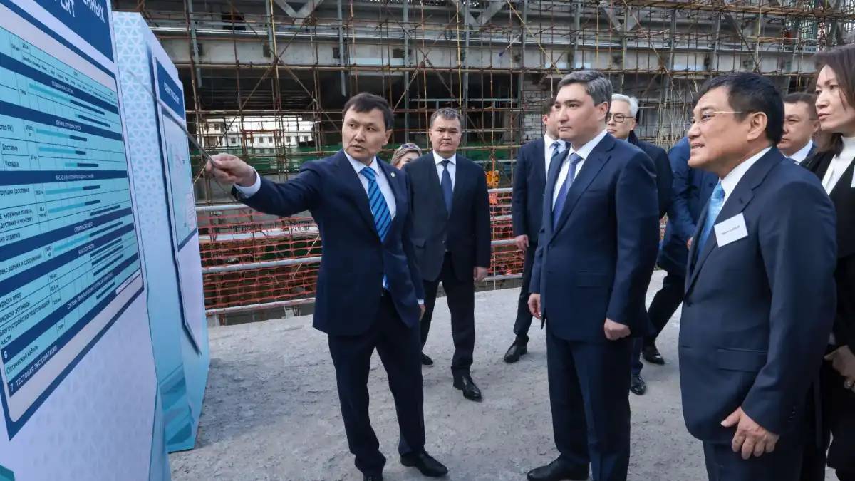 Олжас Бектенов Астанада инфрақұрылымдық жобалардың жүзеге асырылуын тексерді