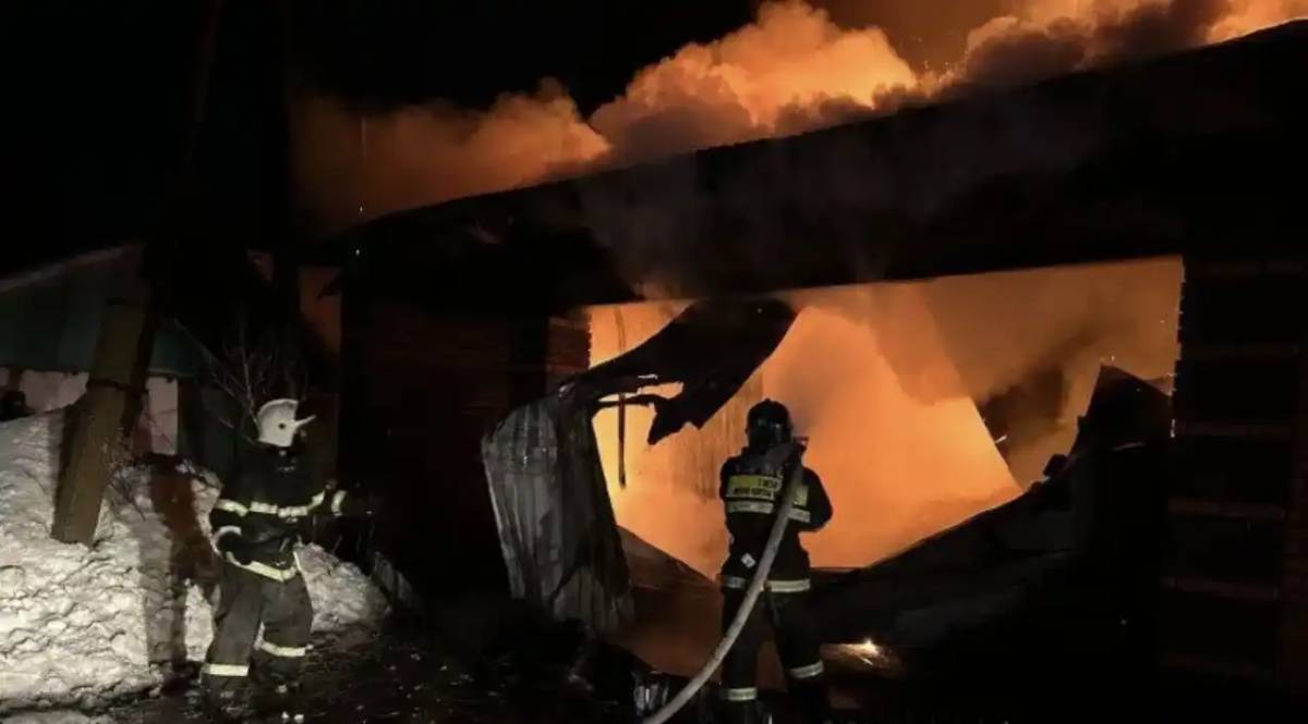 Абай облысында ірі өрт сөндірілді