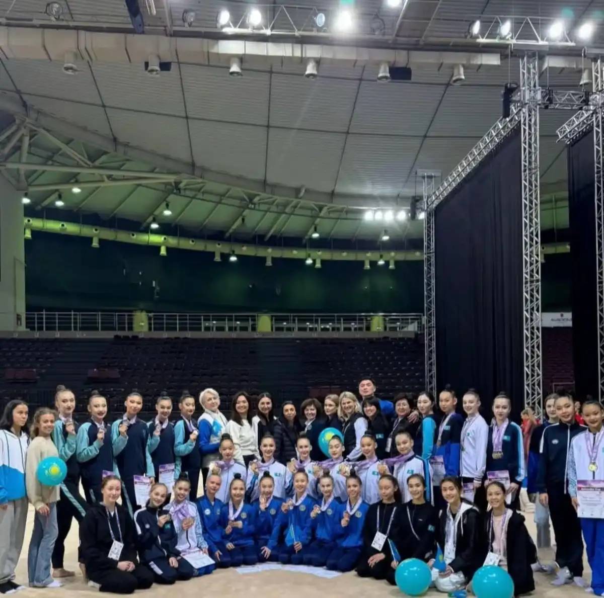 Елордалық көркем гимнасшылар халықаралық аренада топ жарды