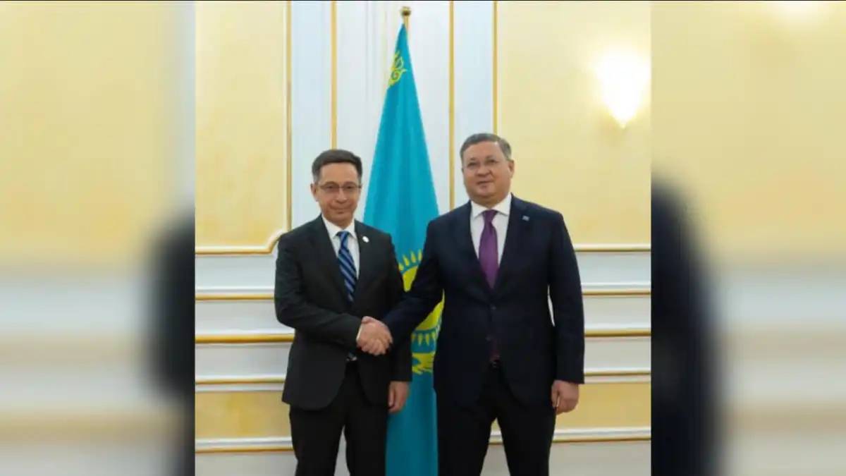 Сыртқы істер министрі Өзбекстан Елшісін қабылдады