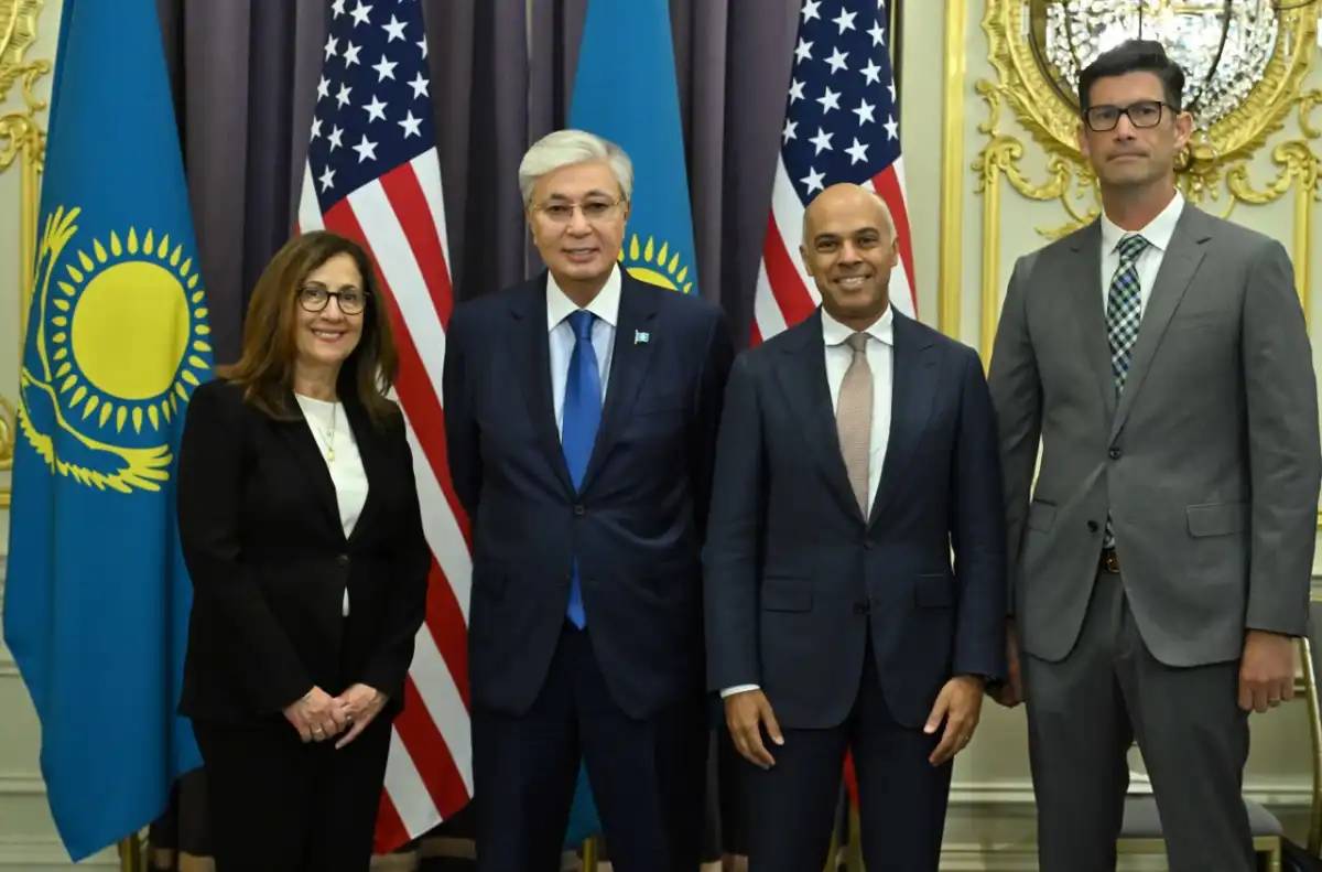 Тоқаев Educational Testing Service компаниясының президенті және бас атқарушы директорын қабылдады