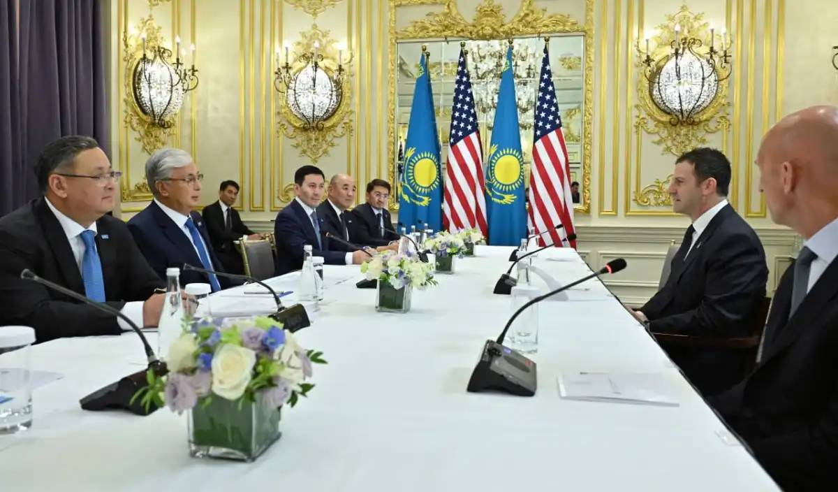 Президент Goldman Sachs Global Institute компаниясының жаһандық мәселелер бойынша президентімен кездесу өткізді