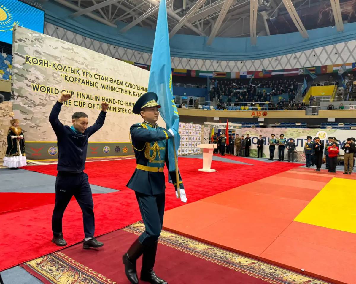 Астана қоян-қолтық ұрыстан әлем кубогын қабылдады