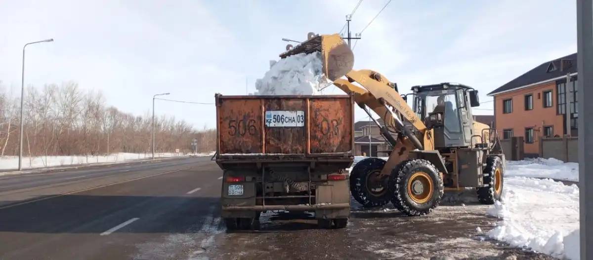Елордадан қыс басталғалы 8 млн текше метрге жуық қар шығарылды