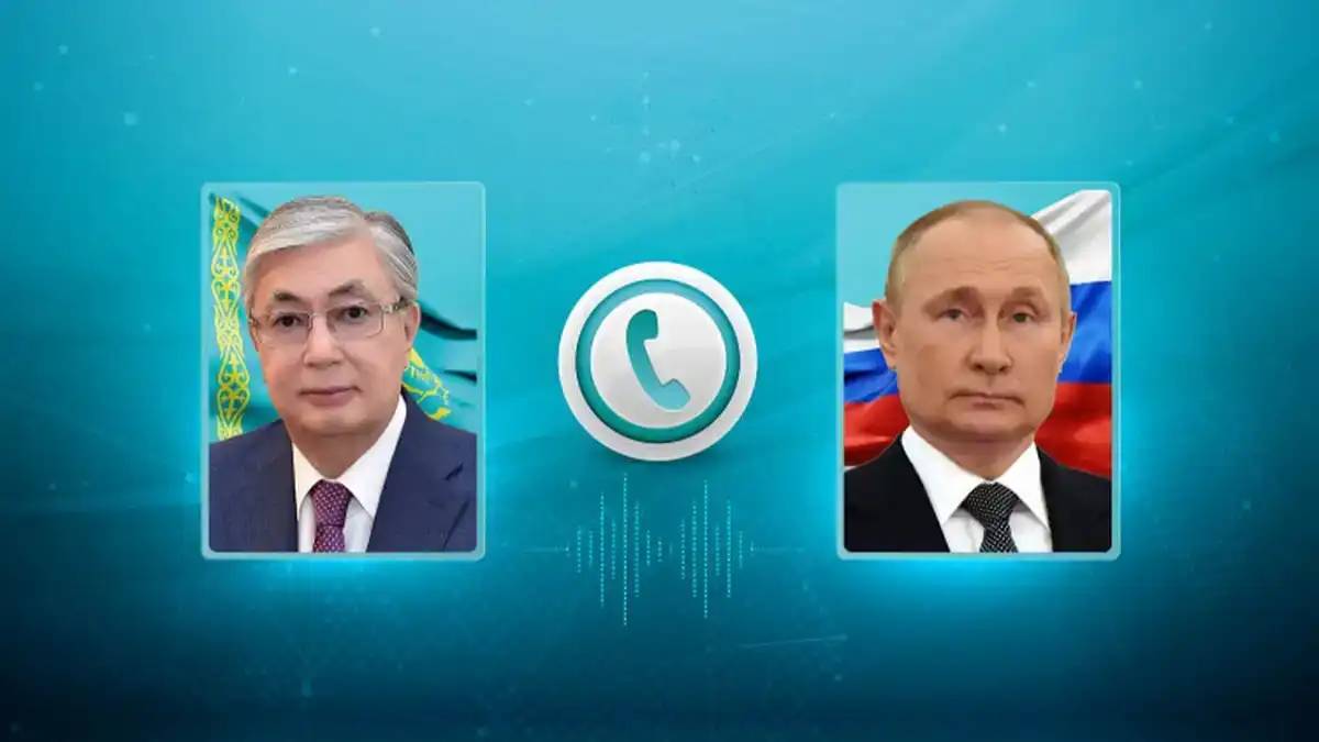 Президент Владимир Путинмен телефон арқылы сөйлесті