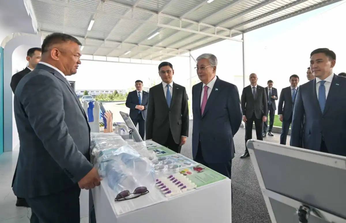 Мемлекет басшысына Marai E7 Group өндіріс алаңының қызметі таныстырылды