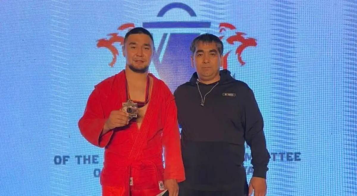 Ұлттық ұлан жауынгері самбодан әлем кубогінің жүлдегері атанды