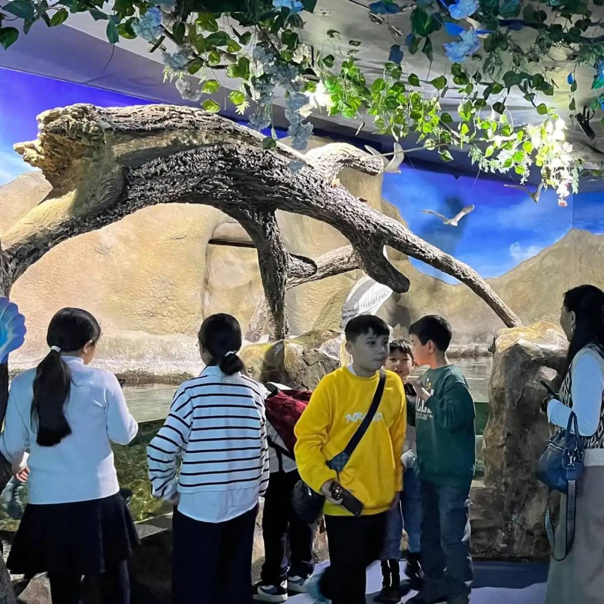 Астаналық оқушылар теңіз әлеміне саяхат жасады