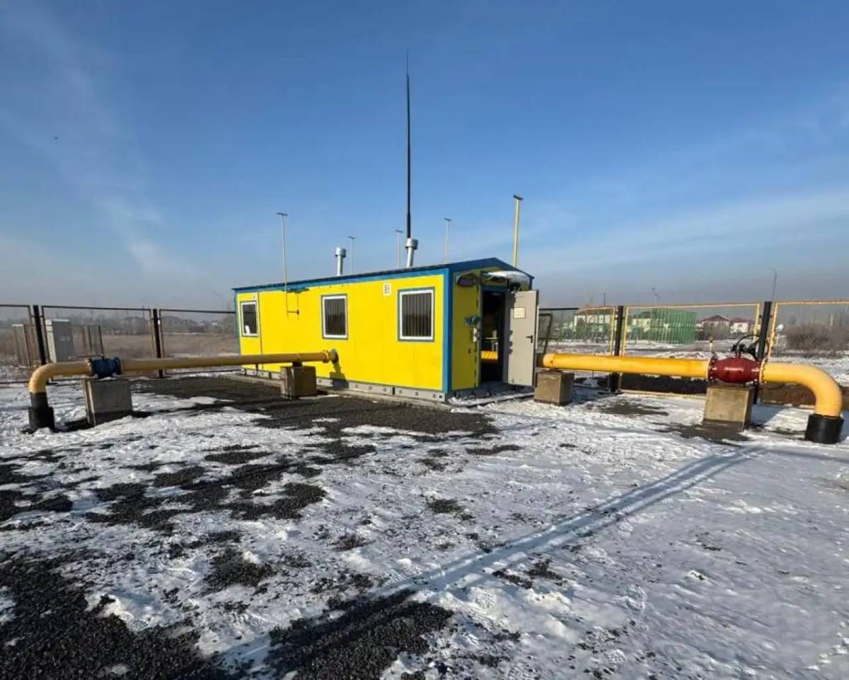 Астана қаласының «Үркер» тұрғын алабында газ тарату желілерінің құрылысы аяқталды