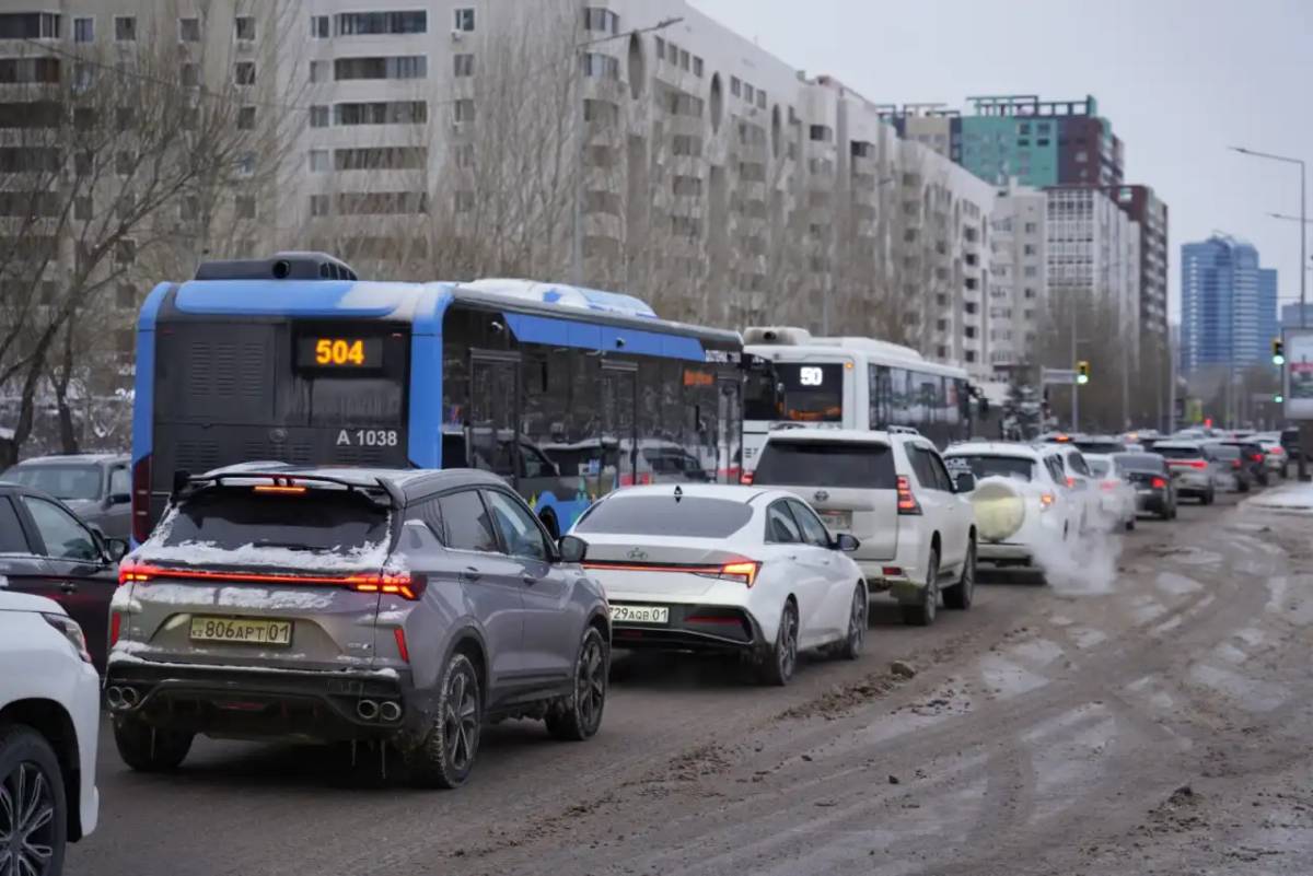Елордада соңғы күндері болған кептеліс жол қозғалысына қалай әсер етті