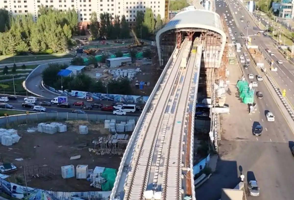 LRT құрылысы: Астанада Сығанақ көшесінің бір бөлігі уақытша жабылды