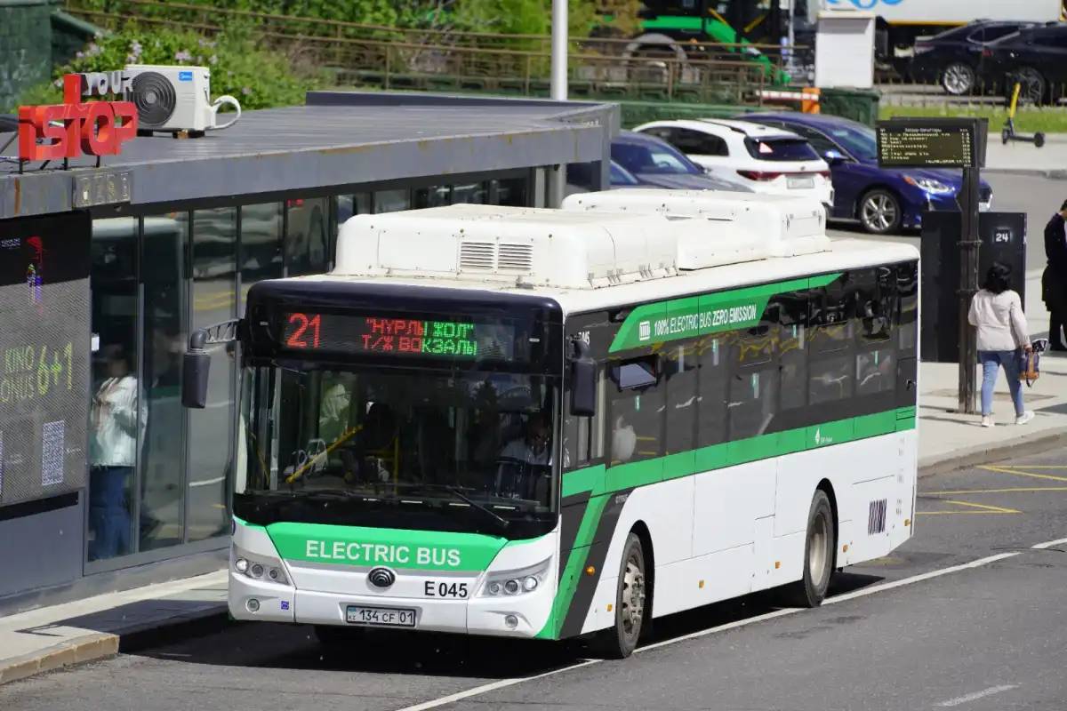 Астанада №21 автобустың қозғалыс бағыты өзгерді