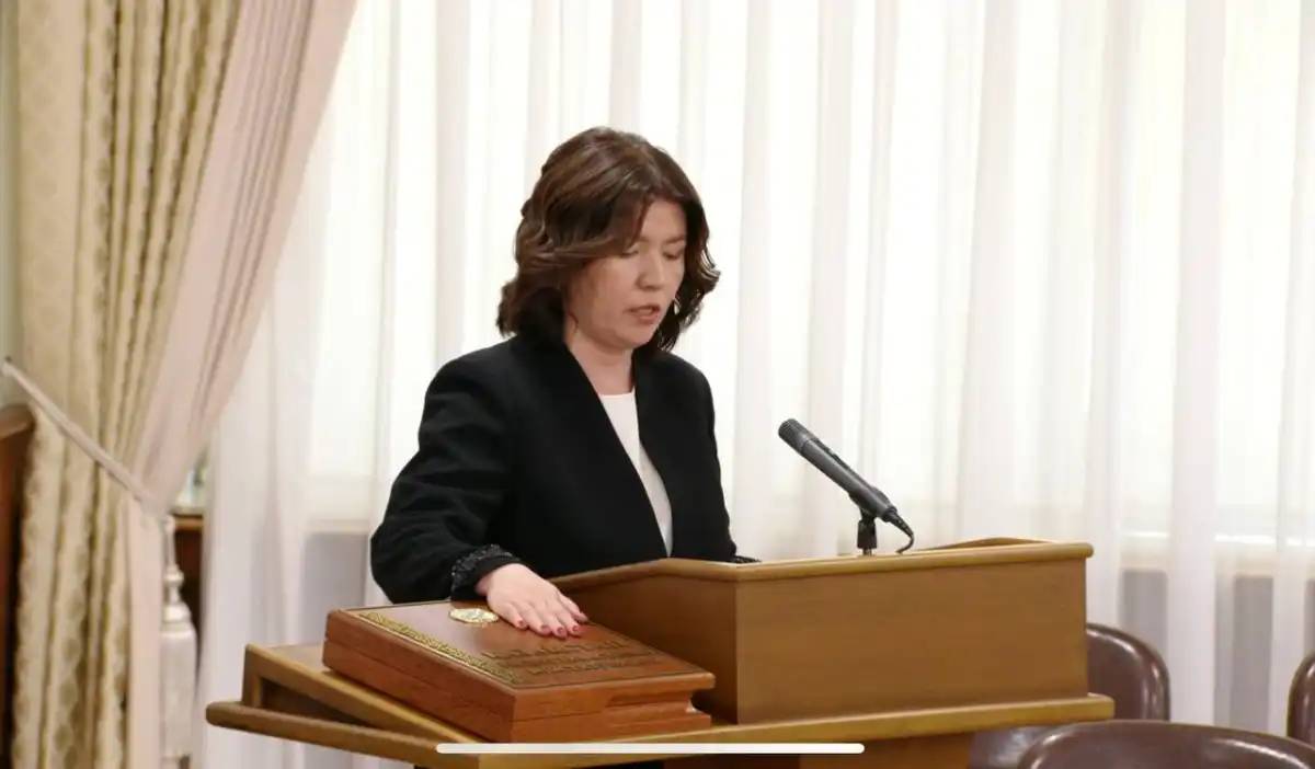 Жаңадан тағайындалған оқу-ағарту министрі ант берді