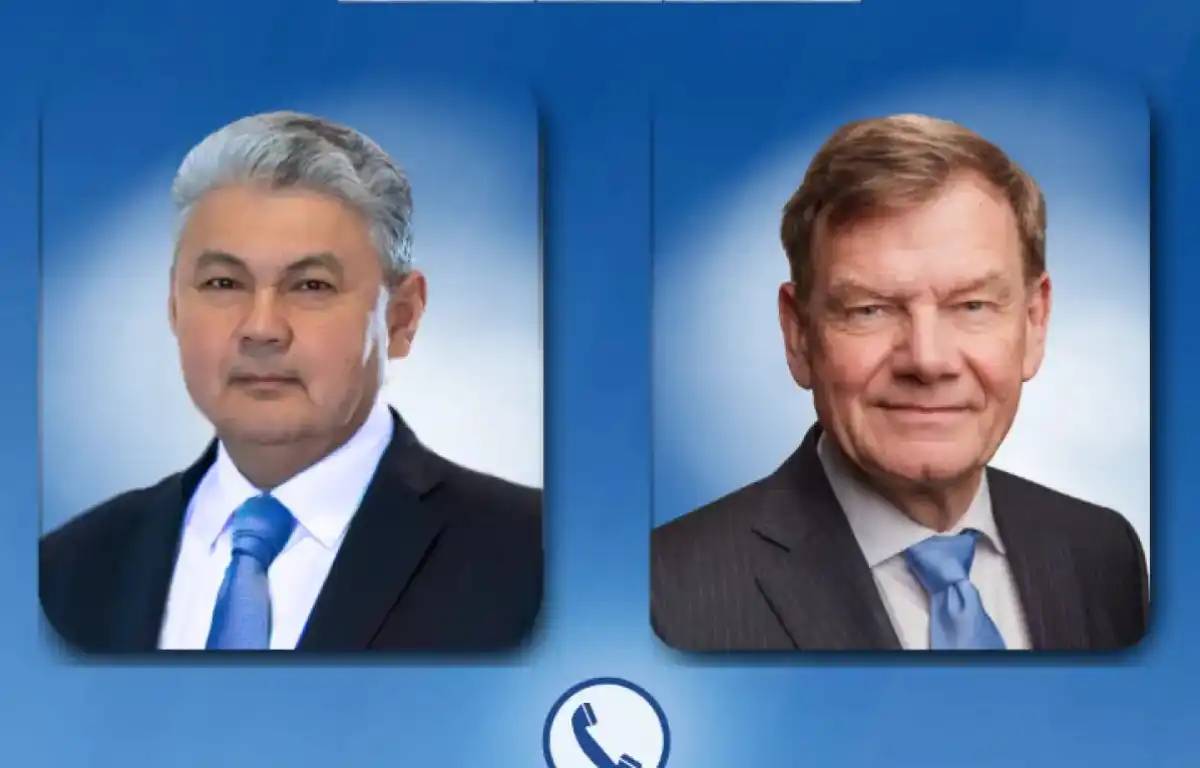 Қазақстан мен Германия Сыртқы істер министрлері телефон арқылы сөйлесті