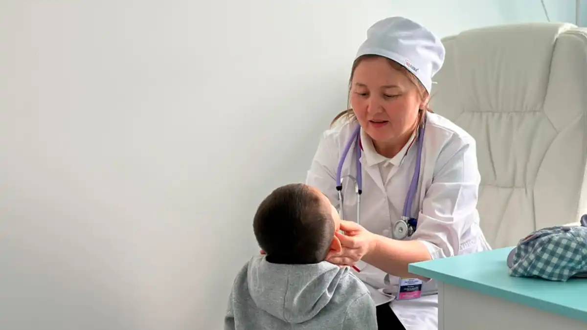 Ақтөбе облысында қайтарылған активтер қаражаты есебінен дәрігерлік амбулатория салынды