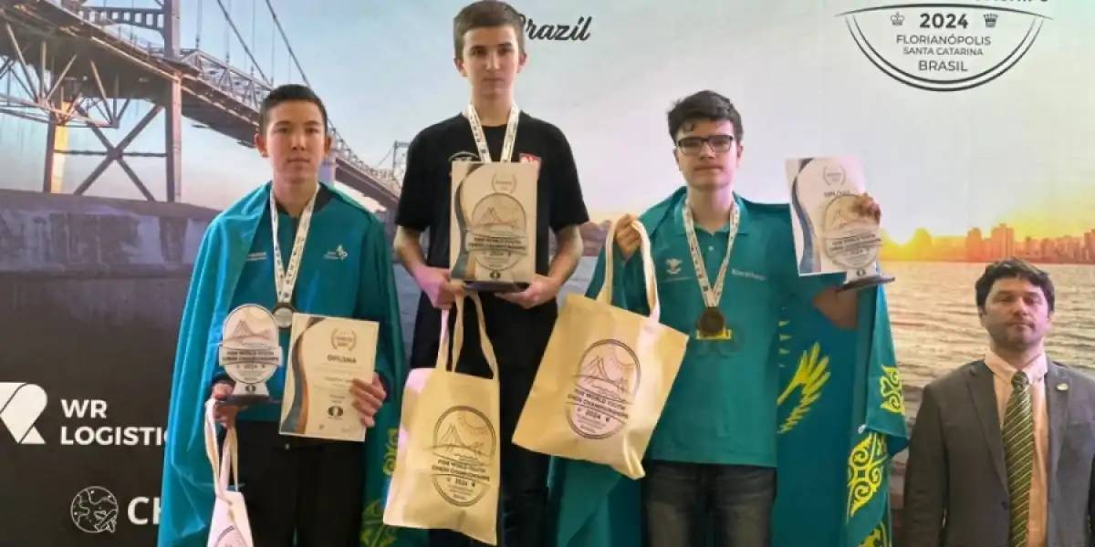 Қазақстандық шахматшылар Албанияда үш медаль жеңіп алды