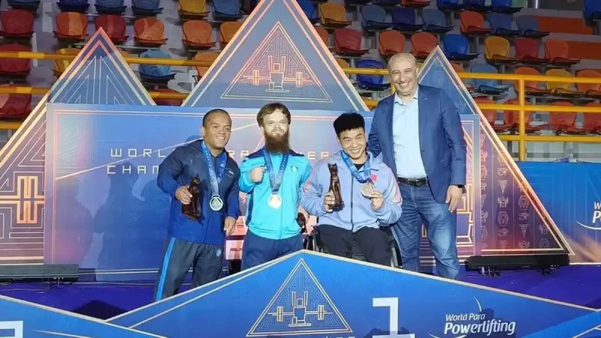 Қазақстандық параспортшы әлемнің үш дүркін чемпионы атанды