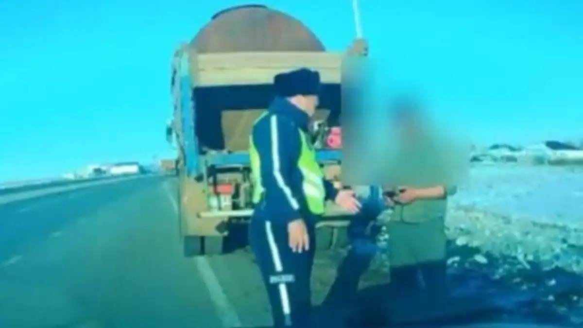 Павлодарда есірткіге мас жүргізуші ұсталды (ВИДЕО)