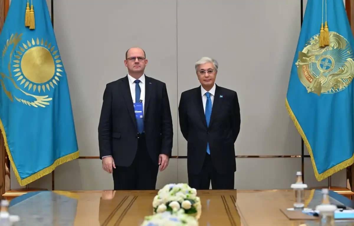 Қасым-Жомарт Тоқаев МИФИ ректоры Владимир Шевченкомен кездесті