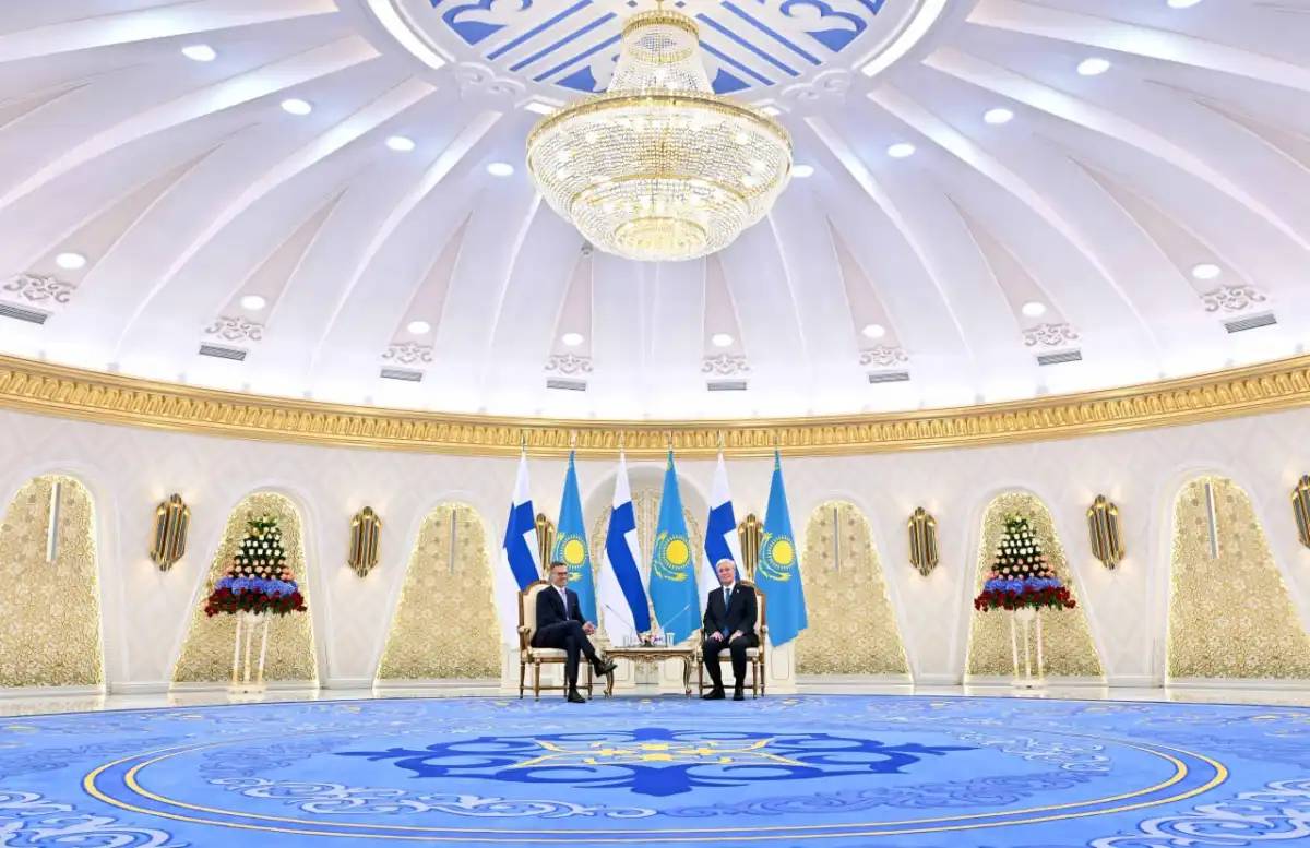 Қасым-Жомарт Тоқаев Финляндия Президентін Ақордада қарсы алды