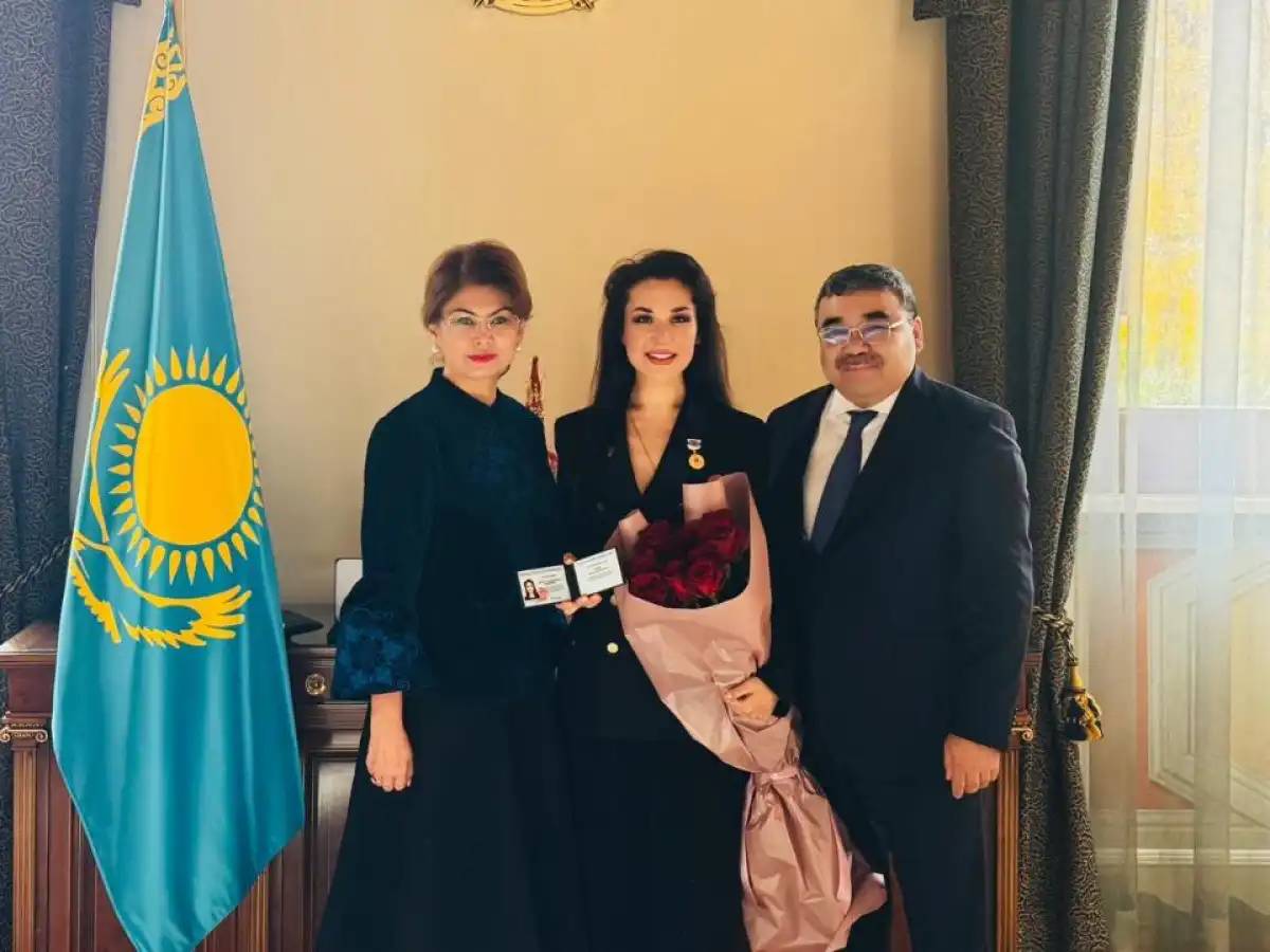 Қазақстан Президентінің Жарлығымен опера әншісі Мария Мудряк мемлекеттік марапат иеленді