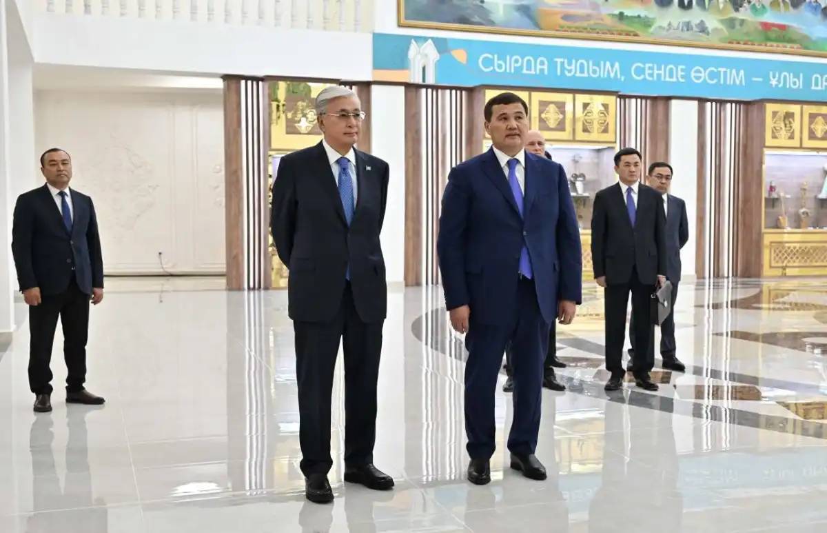 Нұрлыбек Нәлібаев Президентке өңірдің дамуы жөнінде есеп берді