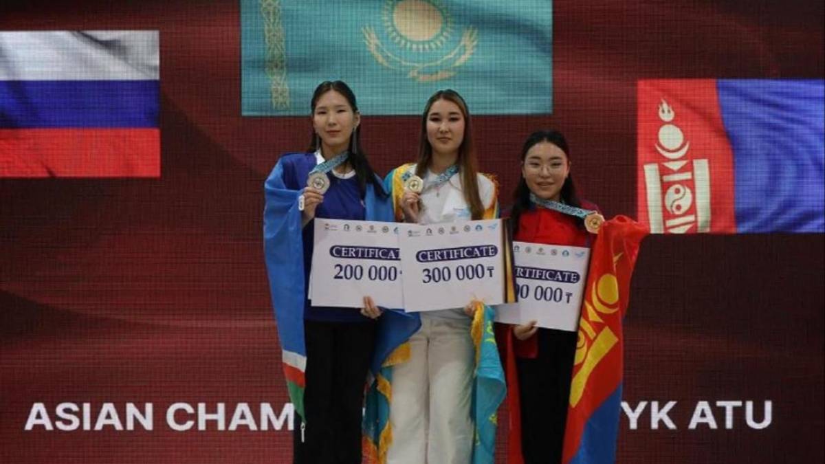 Астаналық арулар Азия чемпионатында жеңіс тұғырынан көрінді