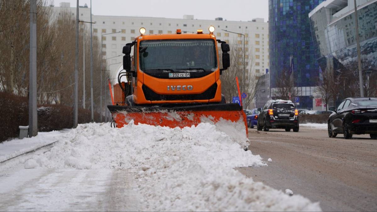 Астанада соңғы 10 күнде бір айлық нормадан артық қар жауды